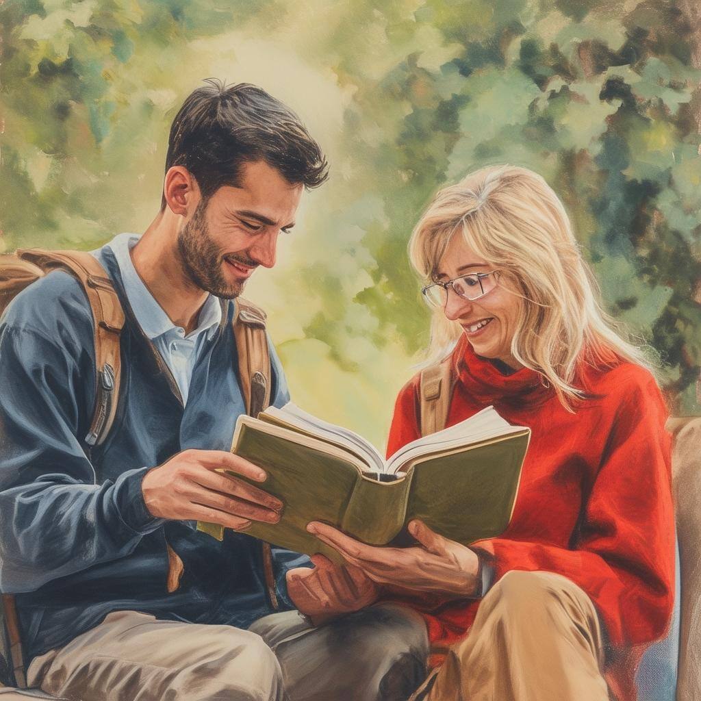 encouraging peoplereading book